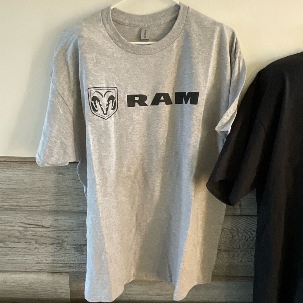 RAM t shirts black/gray lot of 2 Size XL (D1) NWOT - Picture 3 of 7
